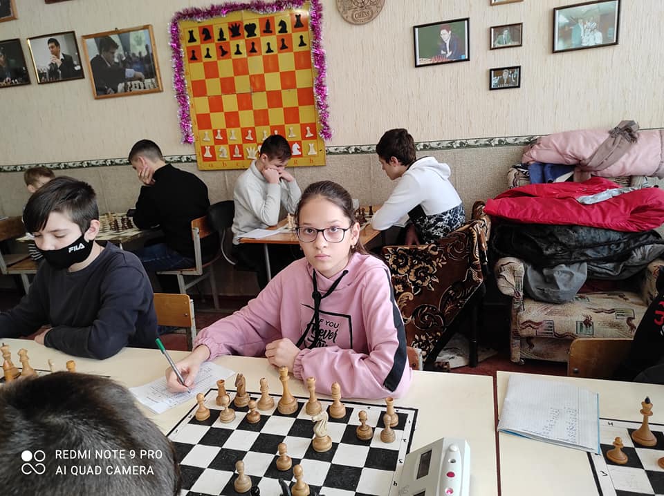 В Каменском провели шахматный турнир "Снежная королева"