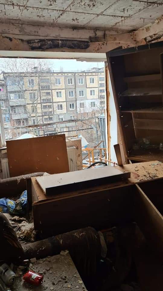 Взрыв на улице Матросова в Каменском: пострадали двое человек