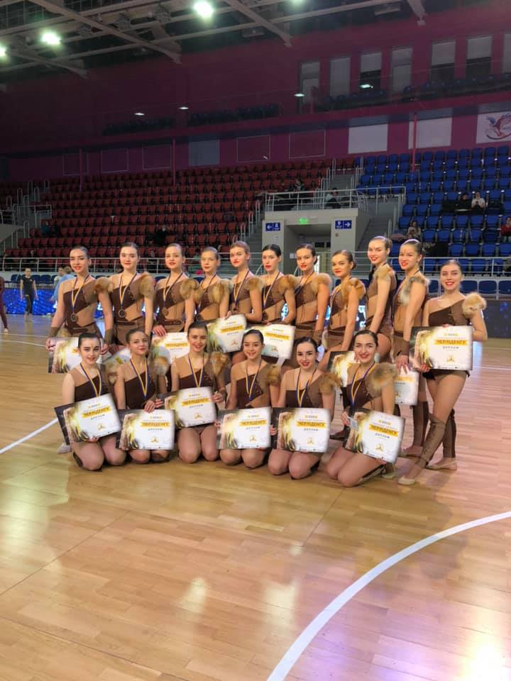Каменчане завоевали медали на чемпионате Украины по черлидингу