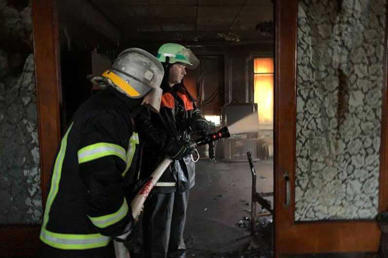 Пожар на Днепропетровщине: погиб пожилой мужчина