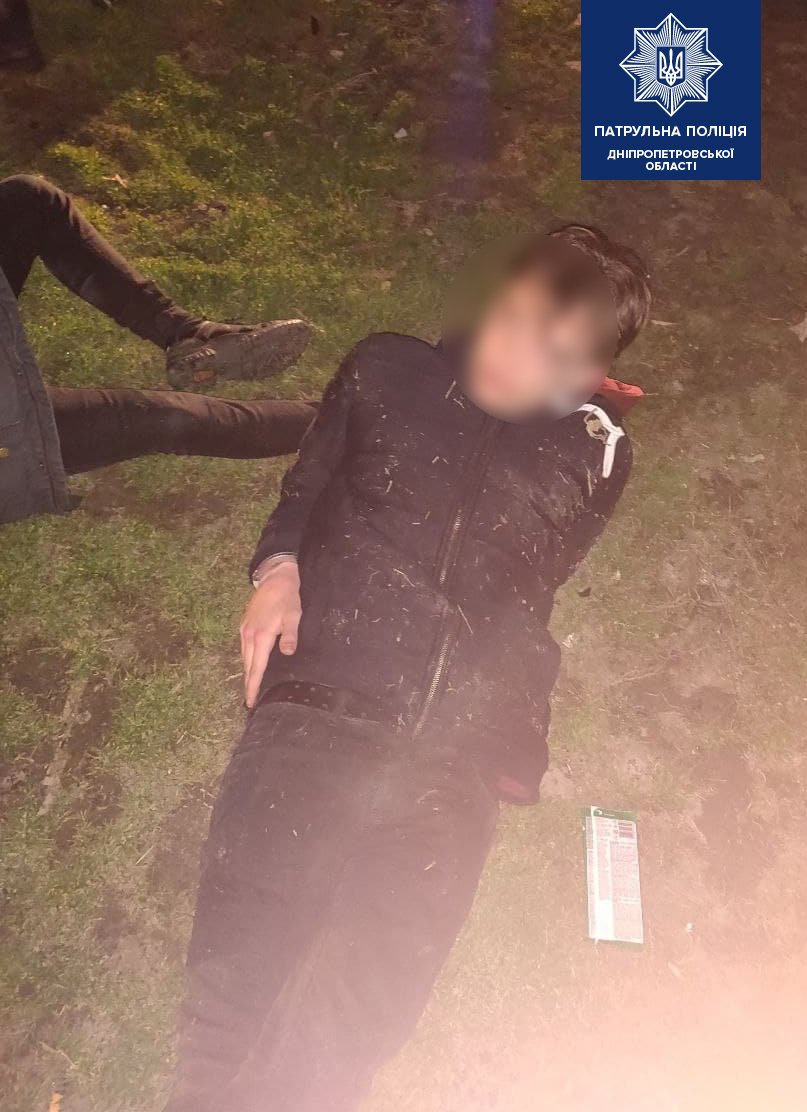 В Днепре автомобиль со студентами убегал от полиции и попал в ДТП