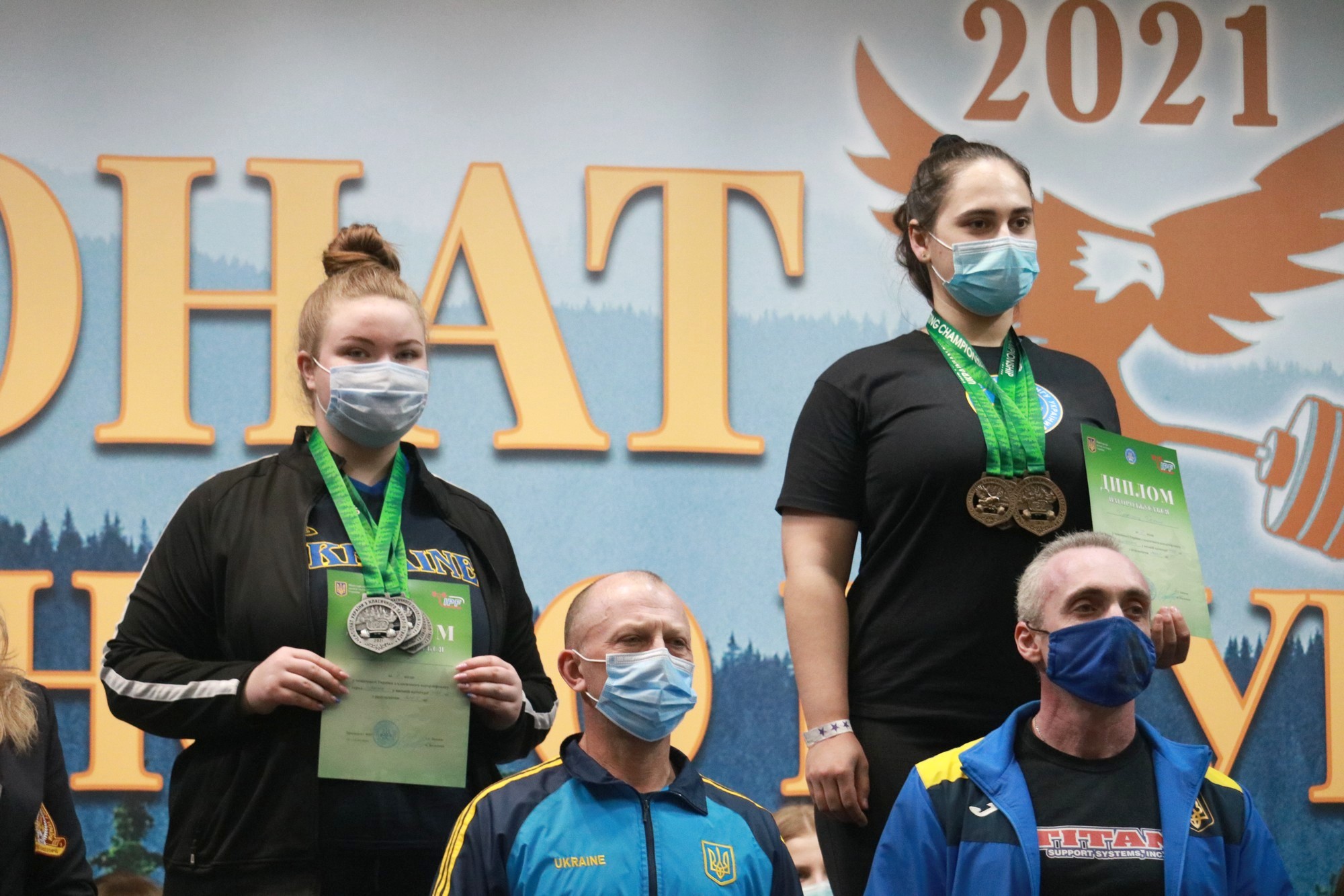 Каменчанки стали призерами чемпионата Украины по классическому пауэрлифтингу