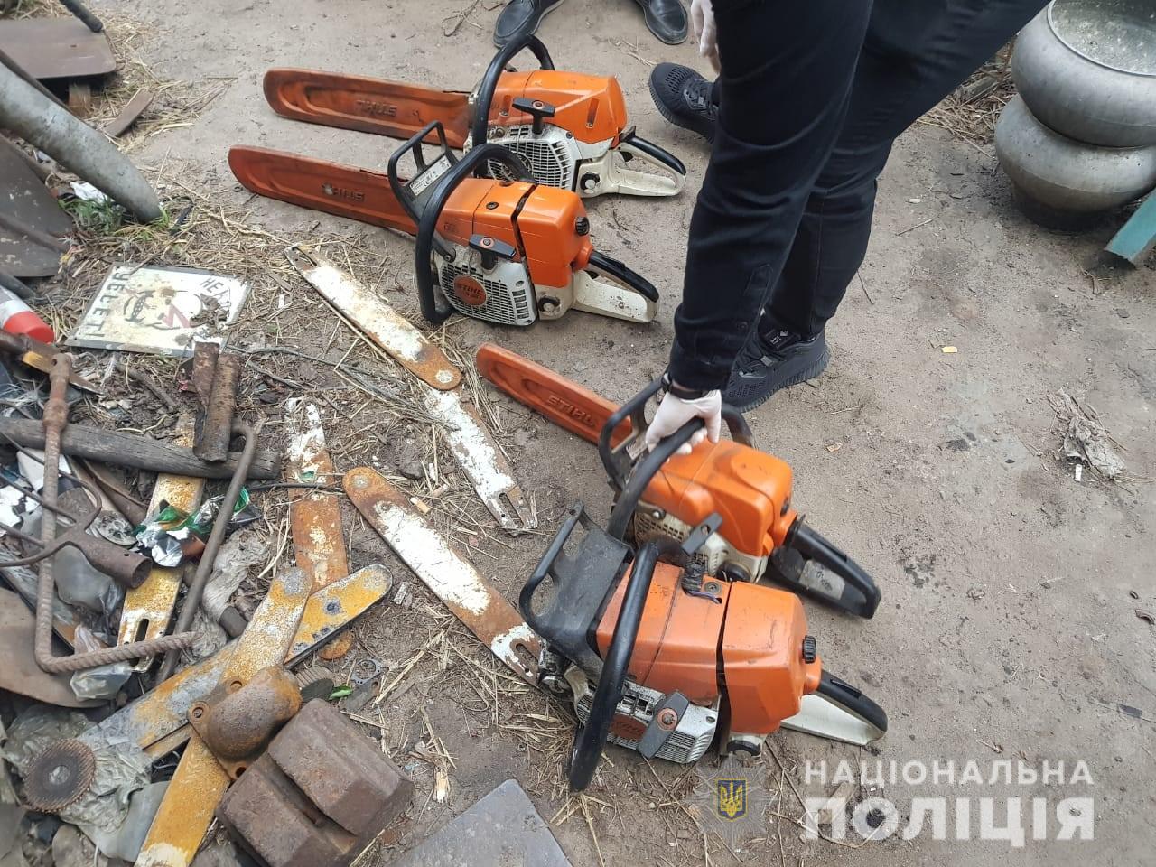 На Днепропетровщине незаконно рубили лес