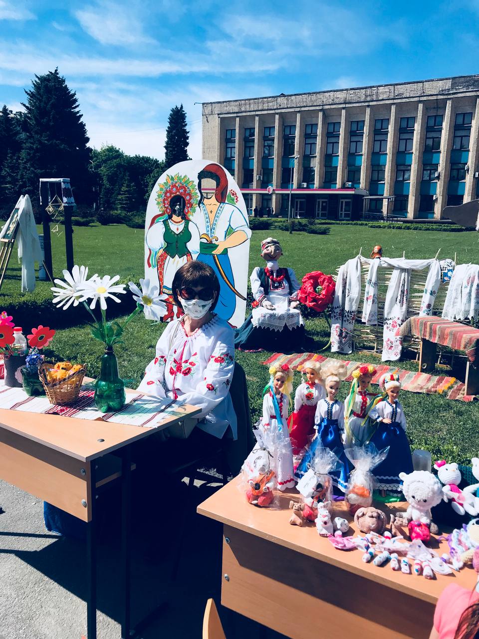 Праздник в центре Каменского 