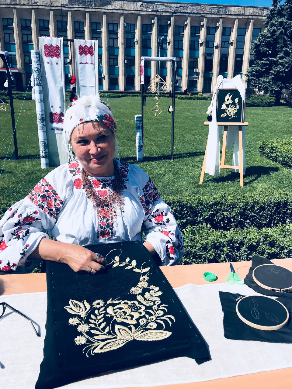 Праздник в центре Каменского 