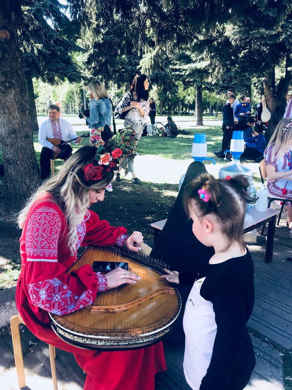 Праздник в центре Каменского 