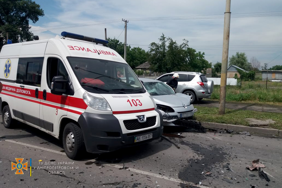 ДТП в Павлограде: пострадали двое человек