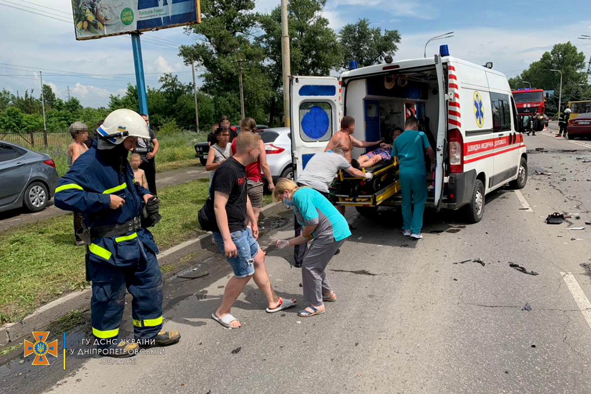 ДТП в Павлограде: пострадали двое человек