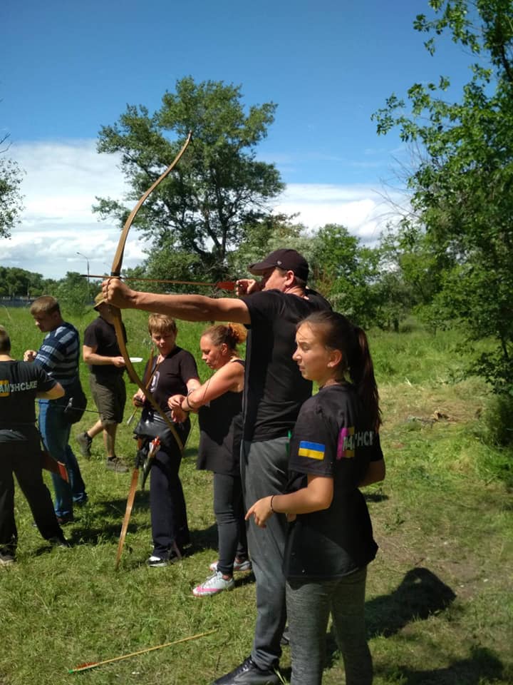 В Каменском соревновались лучники