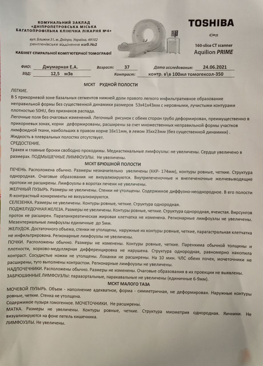 Помогите каменчанке победить рак!