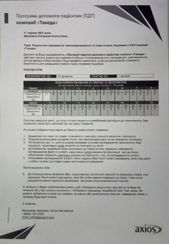Помогите каменчанке победить рак!