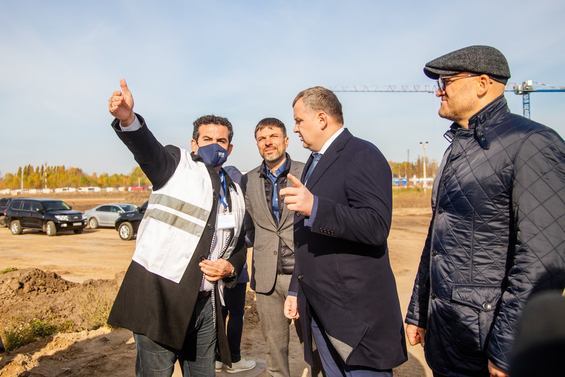 В аэропорту Днепра началось строительство новой взлетно-посадочной полосы