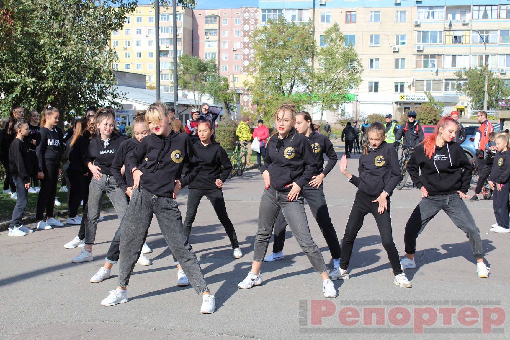 Осенний велодень в Каменском