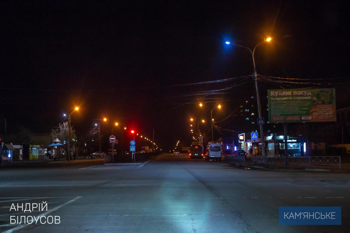 У Кам'янському перевірили роботу вуличного освітлення