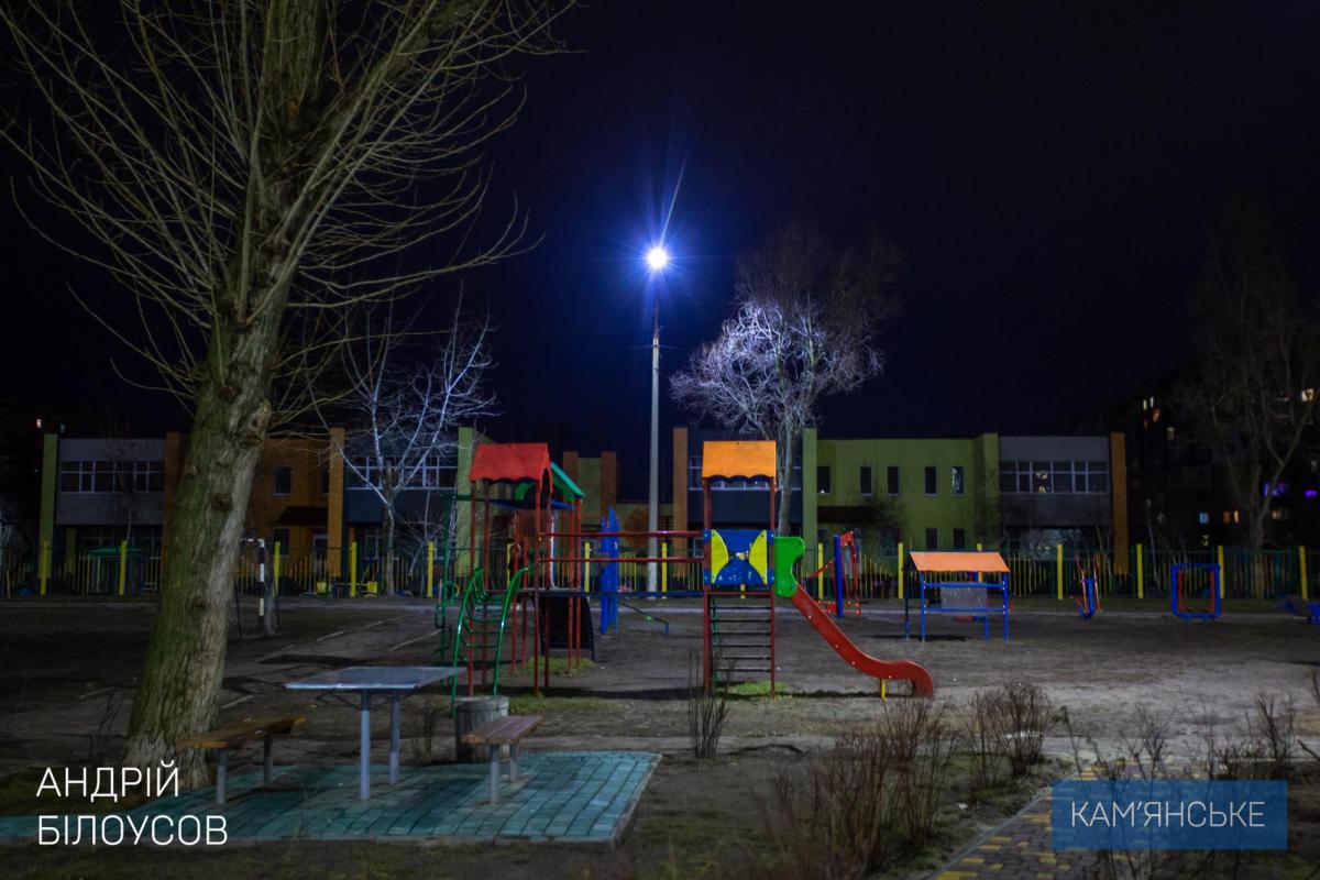 У Кам'янському перевірили роботу вуличного освітлення