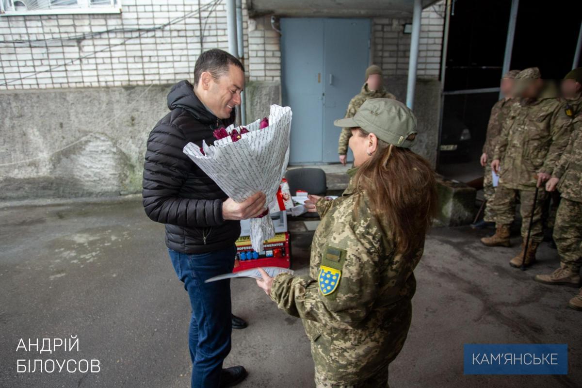 Кам'янському батальйону ТРО передали необхідне оснащення