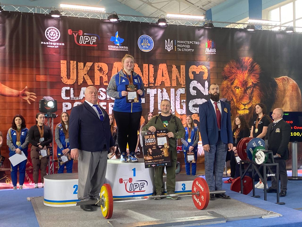Спортсмени Кам'янського вибороли 40 медалей на чемпіонаті України з пауерліфтингу