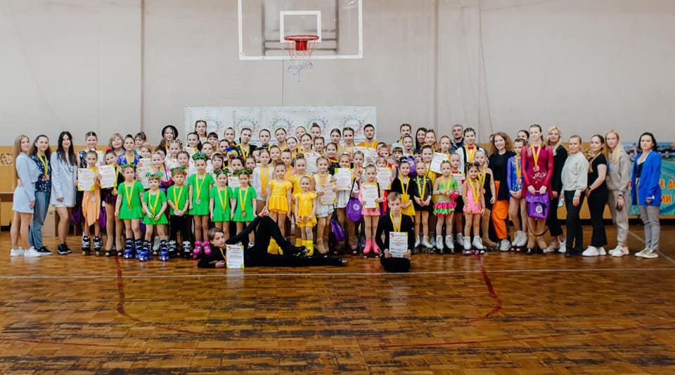У Кам'янському відбулися змагання з фігурного катання на роликових ковзанах