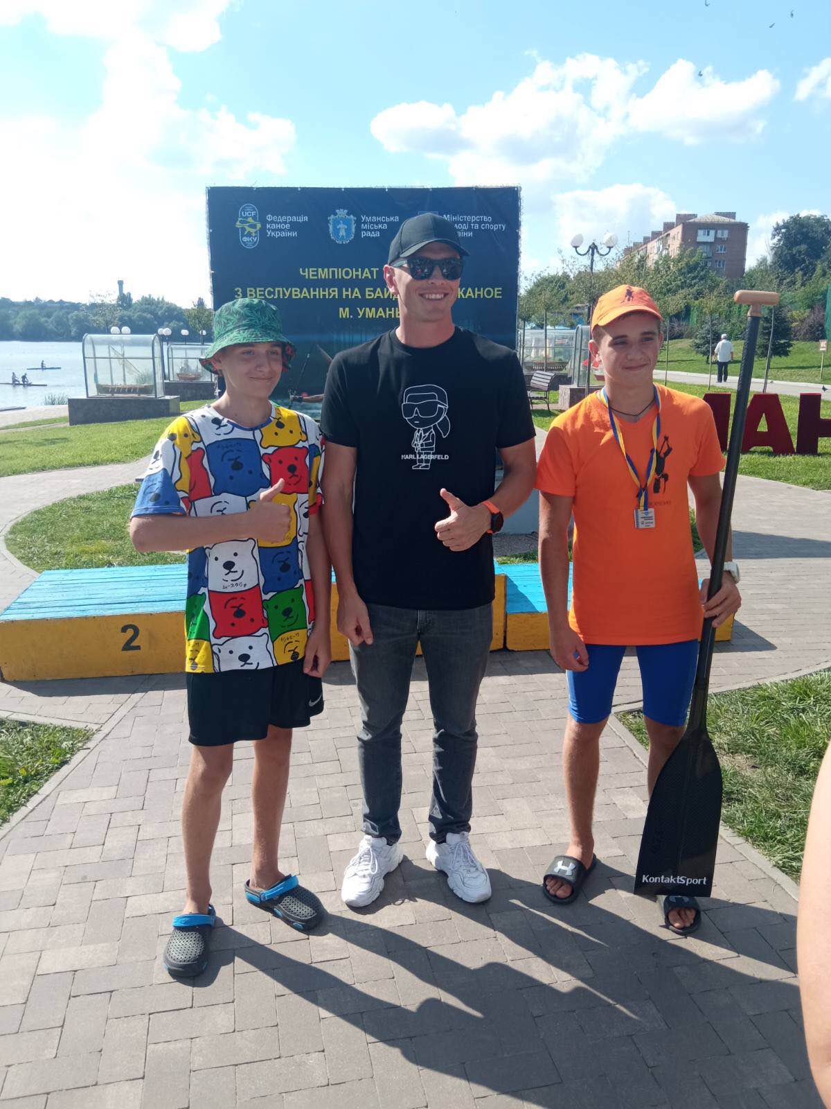 Каноїсти з Кам'янського вибороли нагороди на чемпіонаті України