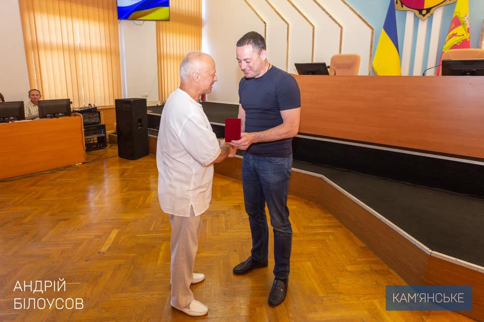 Заходи до Дня Незалежності України пройшли у Кам'янському (відео)