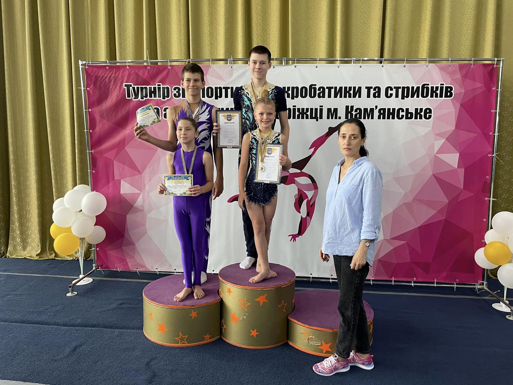 У Кам'янському змагалися акробати