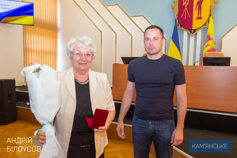 Заходи до Дня Незалежності України пройшли у Кам'янському (відео)