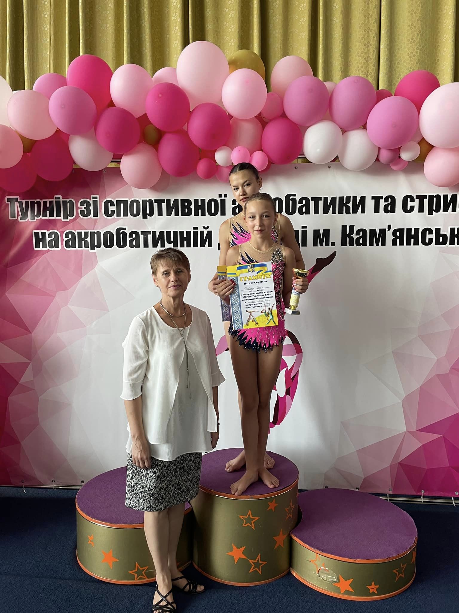 У Кам'янському акробати змагалися на всеукраїнському турнірі