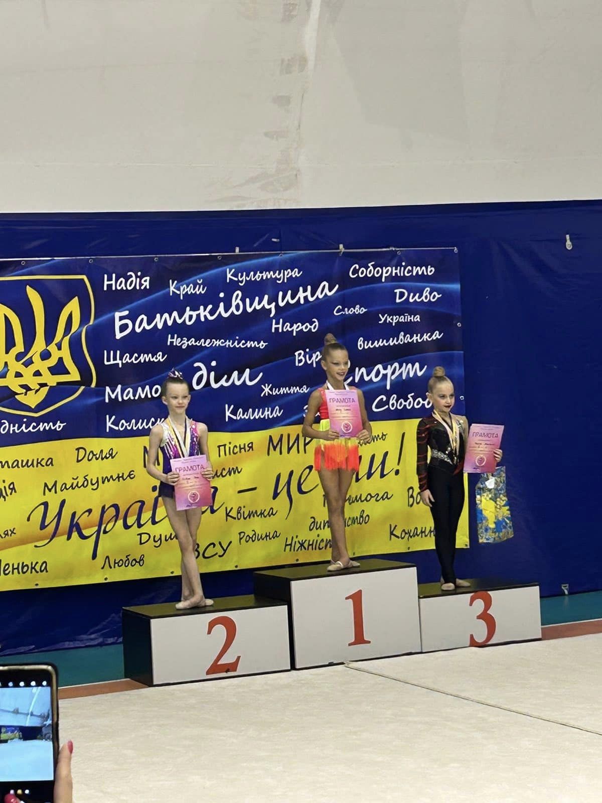 Юні грації з Кам'янського стали призерами всеукраїнського турніру в Одесі
