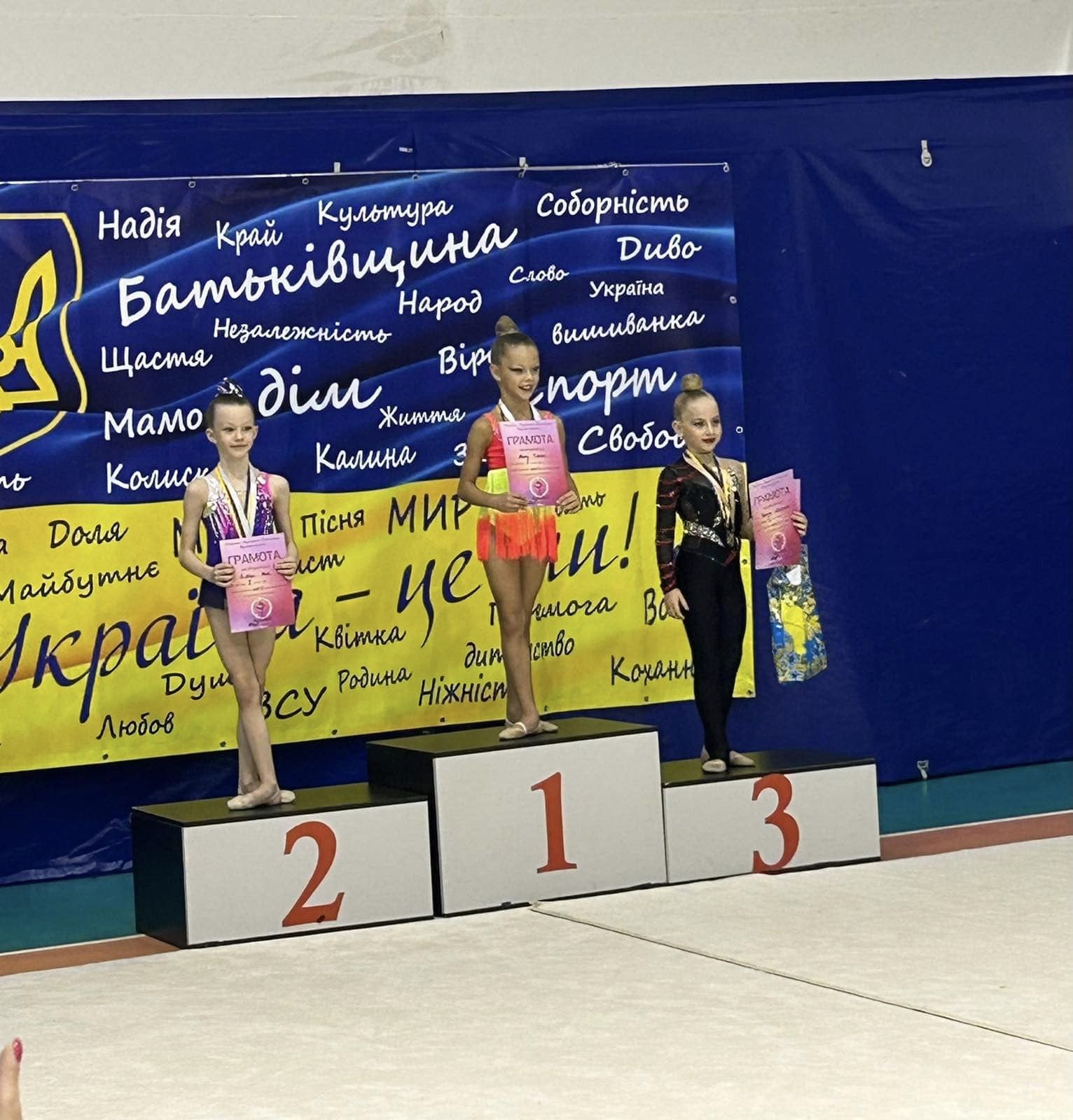 Юні грації з Кам'янського стали призерами всеукраїнського турніру в Одесі