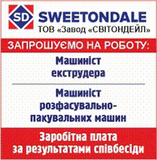 світондейл кам'янське вакансії